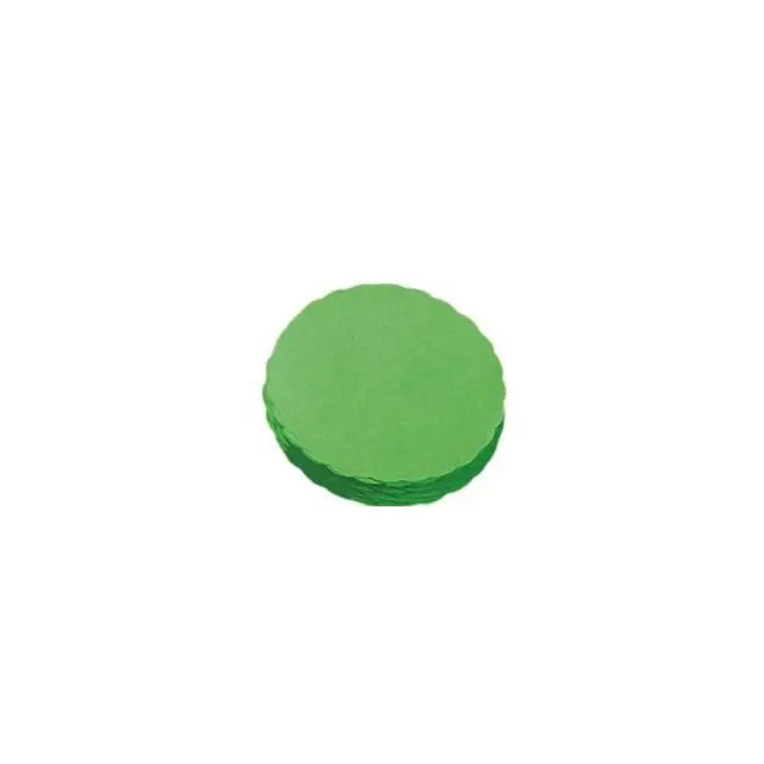 Intercalaires hamburger rond vert