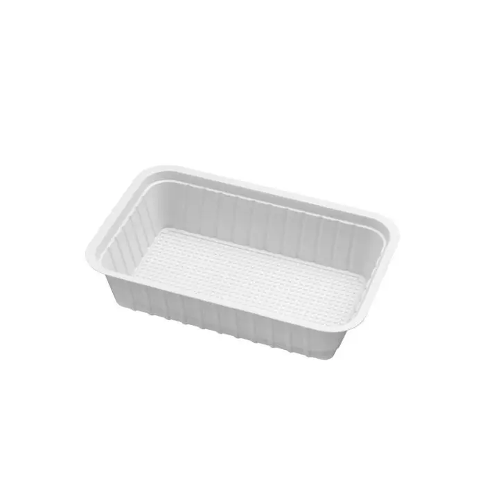 Ravier en PS A13 - blanc - 160x107x35mm 440ml