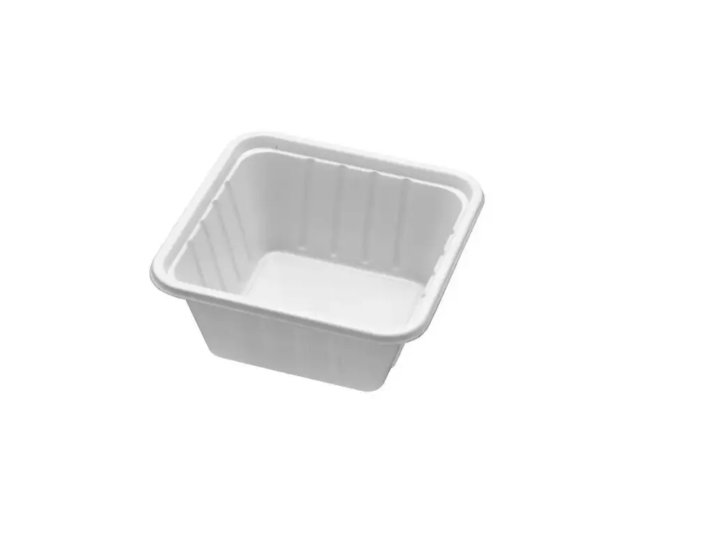 Ravier en PS A2 - blanc - 80x80x37mm 135ml