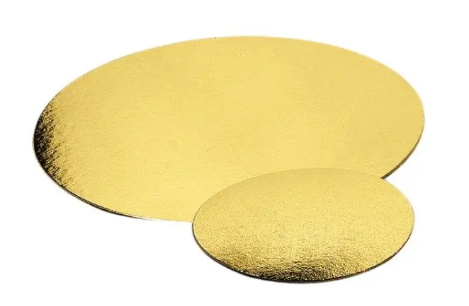 Rond or 34 cm