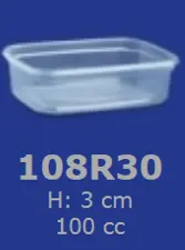 [00017.108R30] Ravier transparent 100 cc 108R30  1000P