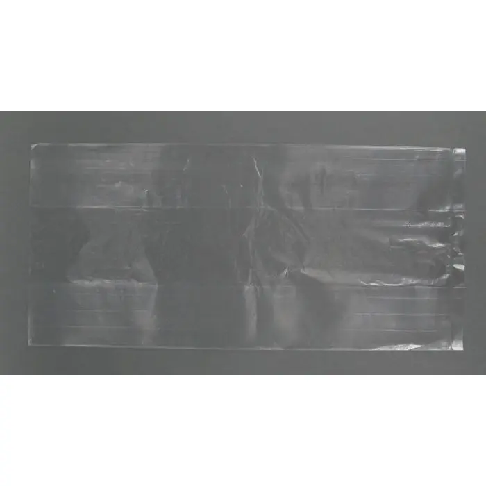 Sachet en LDPE avec soufflet latéral 20µ - transparent - 16+10x35cm
