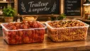 Ravier transparent micro onde 1 L 250p