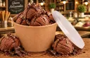 Couvercle plat pour pot glace 240 ml  500p