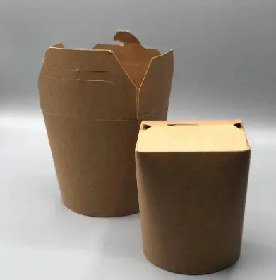 Gobelet brun pour pâtes 480 ml 500P