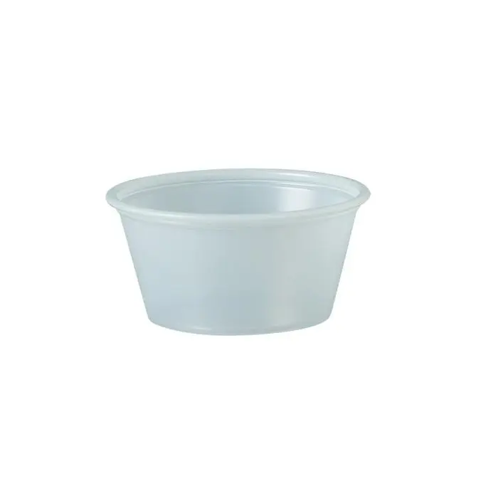 [00009.63010121] Pot à sauce en PS UR2 - translucide - ø62x30mm 59ml 2500p