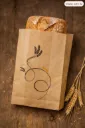 Sacs à pain 1/2kilo paraffiné kraft brun (17.5x10.5x37cm) 12.5KG