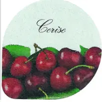Opercule 68,3 cerise 2000p