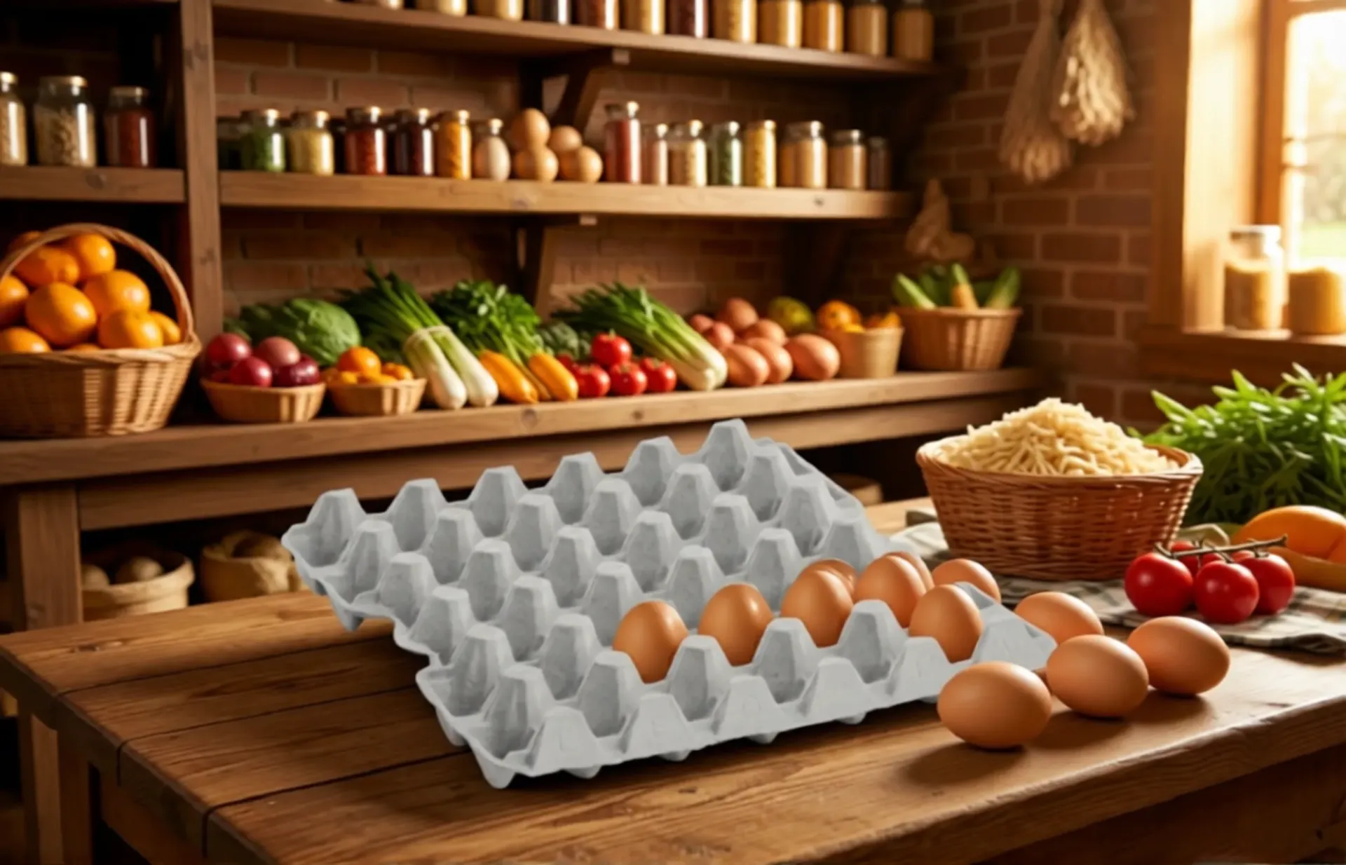 Boîtes à oeufs 30 oeufs 160p