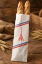 Sacs baguette 2 pcs (12x7x60cm) 1000p