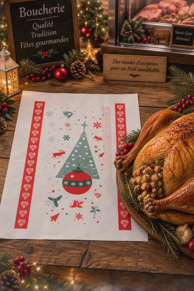[55400.185096] Feuilles de monolux Noël 32x33cm 10kg