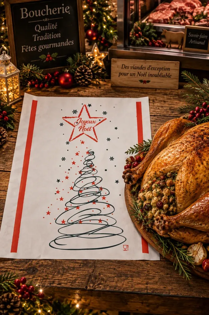 [55400.185097] Feuilles de monolux Noël 32x40cm 12.5kg