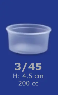[00017.3/45] Ravier cristal 200 cc 3/45