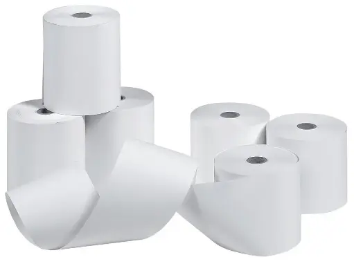 [00009.24120038] Rouleau de caisse thermo 55g - blanc - 57x30x8mm/9m