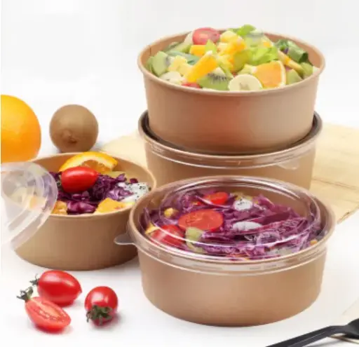 [00909.20190295] Ravier salade rond brun 1300 ml